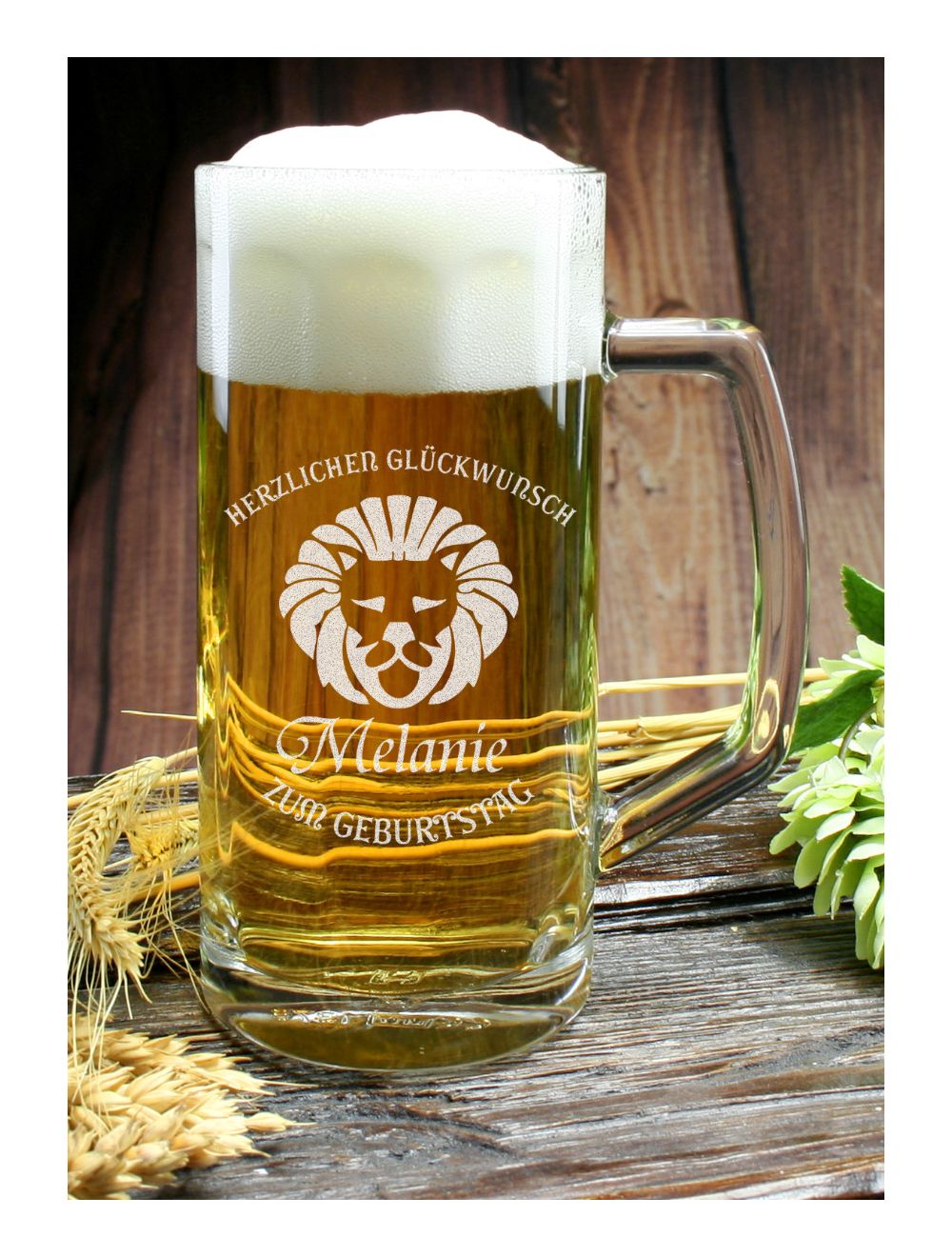 BIERGLAS 0,5 L Bierkrug Bierseidel Bier Glas