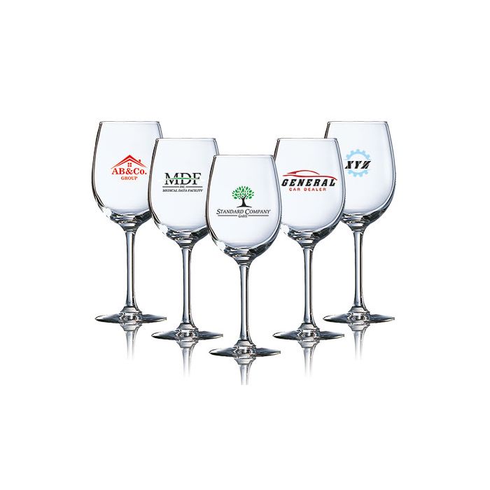 Weinglas Vina 36cl bedruckt 1-farbig – individuell personalisierbar