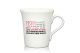 Lustige Porzellantasse Kaffeetasse Emilia weiss 34cl - Dekor: IMPOTENT ist, wenn man nicht mehr kann - Frigide ist, wenn man noch kann aber nicht will. GANZ SCHLIMM IST SENIL. DAS IST WENN MAN NOCH KANN UND WILL, ABER NICHT MEHR WEIß WAS!