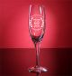 Champagnerglas 16cl mit Gravur Wunschtext