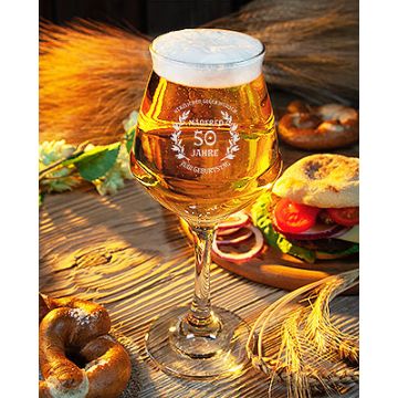 Biersommelier Glas Beer Tasting
