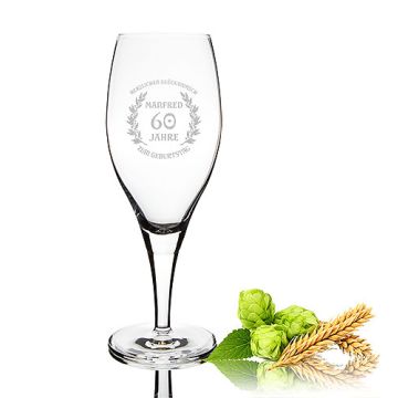 Biertulpe Classic 0,3L mit Gravur Wunschtext