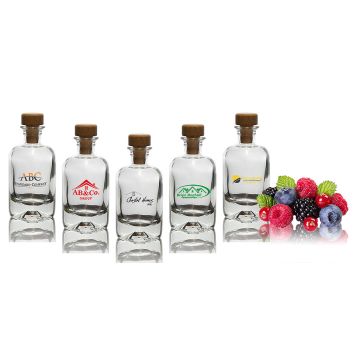Probierflasche Mini Flachmann 50ml Mini Schnapsflasche bedruckt