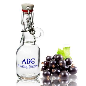Probierflasche 40ml mit Bügelverschluss individuell 1-fbg. bedruckt