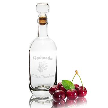 Rumflasche gravieren