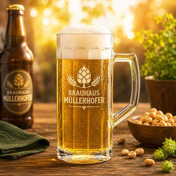 Bierseidel Bierkrug Bernd 0,3L Gravur Hochzeit