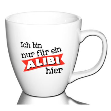 Ich bin nur ein Alibi hier