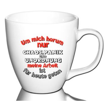 Um mich herum nur Chaos...