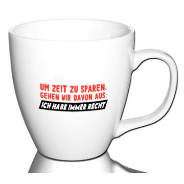 Um Zeit zu sparen...