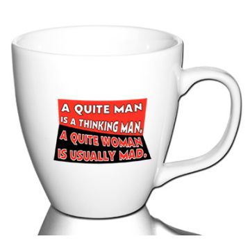  quiet man is a thinking man...