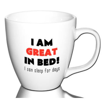I am great in bed...