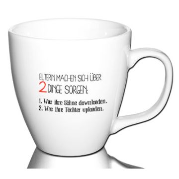 Eltern machen sich über2 Dinge Sorgen...
