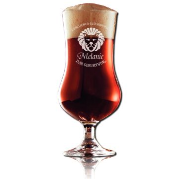 Ale Biertulpe Bierglas 50cl mit Gravur Wunschtext