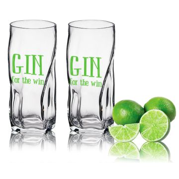 Gingläser It's GIN o'clock