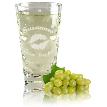 Dubbeglas 0,5L gravieren Wunschtext Logo