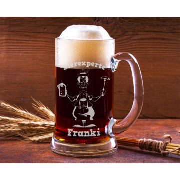 Bierkrug Icon 0,5L mit gravur Geburtstag