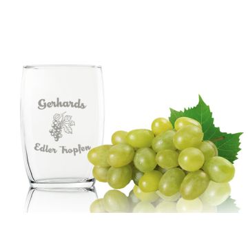 Weinprobierbecher Weinprobierglas 16cl Gravur Wunschtext