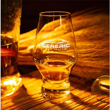Whisky Nosing Glas mit Deckel mit Gravur Name