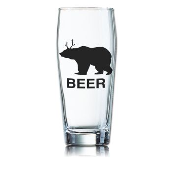Lustiges Bierglas Willibecher 0,5L - BEER