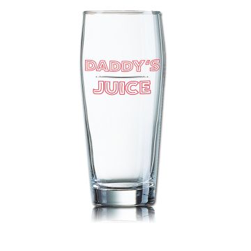 Lustiges Bierglas Willibecher 0,5L - DADDY`S JUICE