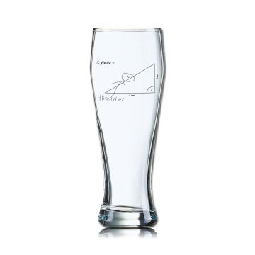 Lustiges Bierglas Weizenbierglas Bayern 0,5L - 5. finde X