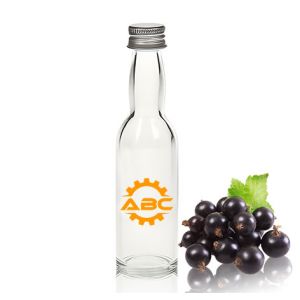 Probierflasche Kropfhals 40ml individuell 1-fbg. bedruckt