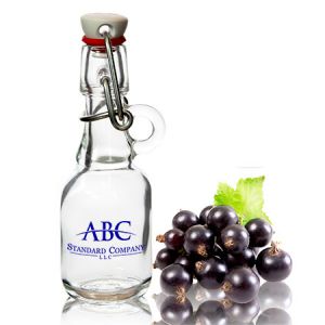 Probierflasche 40ml mit Bügelverschluss individuell 1-fbg. bedruckt