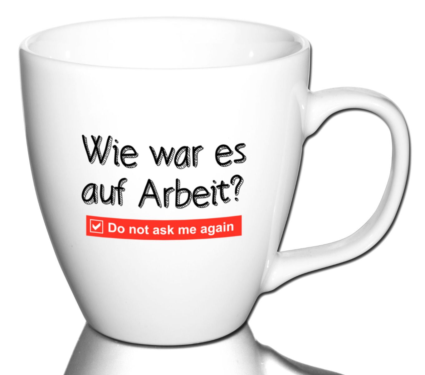 Lustige Kaffeetasse Bürotasse Tasse mit Spruch