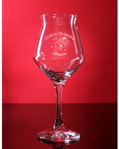Biersommelier Glas Beer Tasting Glas 40cl mit Gravur Weihnachten