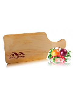 Frühstücksbrettchen Holz, Schneidbrett, Brotzeitbrett Gravur Wunschtext 23cm Durchmesser