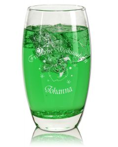 Longdrinkglas Salto Big 50cl gravieren Weihnachten