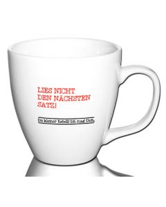 Lies nicht den nächsten Satz...
