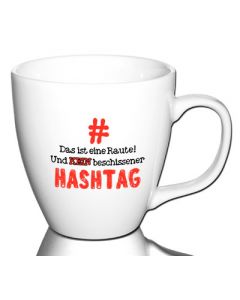 Das ist eine Raute und kein beschissener Hashtag