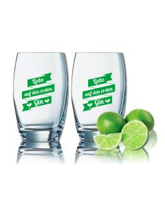 Gingläser Liebe auf den ersten GIN