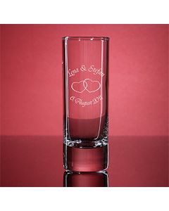 Schnapsglas Wodkastange Gravur Wunschtext