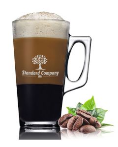 Glastasse, Kaffeeglas gravieren Wunschtext