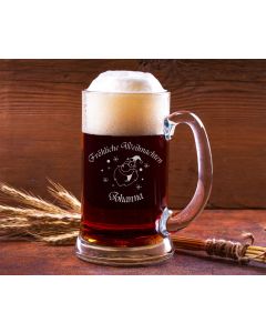 Marmeladenglas mit Deckchen natur und rotem Gummiband mit Rose