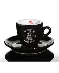 Espresso Palermo 56ml schwarz - 1-fbg. bedruckt Nuova Point - extra dickwandige Gastroqualität