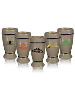 Mini Weizen Schnaps 7cl Weizenbiertulpe Steinzeug - 1-farbig bedrucken