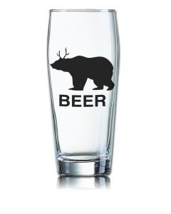 Lustiges Bierglas Willibecher 0,5L - BEER