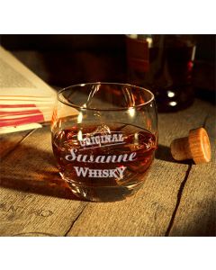Whiskyglas Salto mit Whiskymotiv Geburtstag