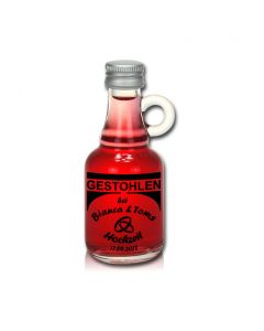 Probierflasche 40ml mit Schraubdeckel individuell bedruckt